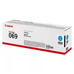 Картридж Canon 069 Cyan 1.9K (5093C002) - мініатюра 4