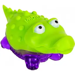 Іграшка для собак GiGwi Suppa Puppa Крокодильчик, з пищалкою, 9 см (75007)