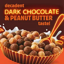 Сухий сніданок General Mills Reese's Puffs Dark Chocolate 558г - мініатюра 2