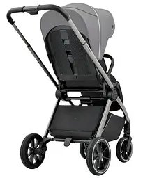 Прогулянкова коляска Carrello Ultra CRL-5525 Silk Grey BF реверсивний блок легка рама захист від сонця - мініатюра 3