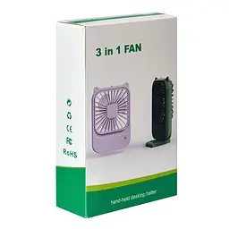 Вентилятор компактний міні FAN USB 5V/1A 2/4W (LY-05) - мініатюра 4