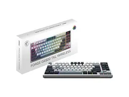 Клавіатура MSI FORGE GK600 TKL WIRELESS SKY (S11-43UAP01-HH9) - мініатюра 4