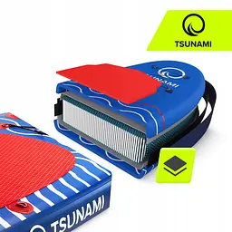 Надувна SUP дошка TSUNAMI 350 см з веслом Wave T04 (P-5907739314239) - мініатюра 13