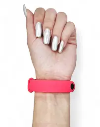 Силіконовий ремінець BeCover для Xiaomi Mi Smart Band 9 Rose Red (711968) - мініатюра 5