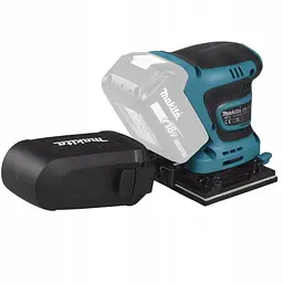 Шліфмашина вібраційна акумуляторна Makita DBO480Z (112x102 мм, 11000-14000 хв-1, BL, LXT, без акумуляторів та зарядного пристрою) - мініатюра 6