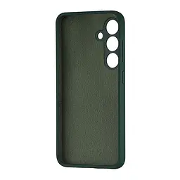 Чохол Silicone Case Samsung S24 (S921) Dark Green - мініатюра 2
