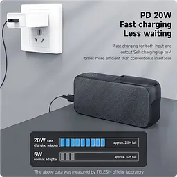 Зарядний пристрій Telesin Storage Charging Box Power Bank для GoPro 5/6/7/8/9/10/11 GP-PB-001 [83515] - мініатюра 11