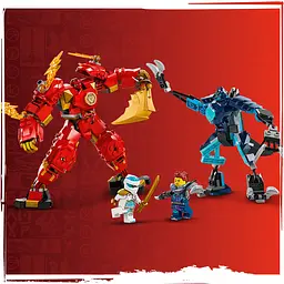 Конструктор LEGO Ninjago Робот вогняної стихії Кая 322 деталі (71808) - мініатюра 7