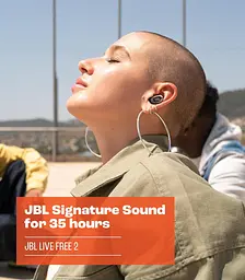 Навушники бездротові JBL Live Free 2 (JBLLIVEFRTWSBLK) чорні - мініатюра 7