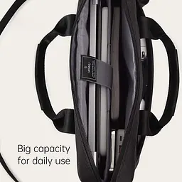 Сумка для ноутбуку WIWU Minimalist Laptop II 13.3/13.6/14.2 Black - мініатюра 4