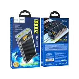 Батарея універсальна HOCO 20000mAh, 22.5W, Black (J103A / 45366) - мініатюра 6