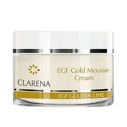 Пептидний крем-мус з колоїдним золотом і BIO -плацентой EGF Gold Mousse Cream Clarena 50 мл
