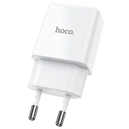 Мережевий зарядний пристрій Hoco N9 Especial 1USB White (742049) [76055] - мініатюра 3