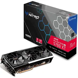 Відеокарта Sapphire AMD Radeon RX 5700 XT 8G Nitro+ (11293-03) (11293-97-90G) (GDDR6, 256 bit, PCI-E v4.0 x16) FR - мініатюра 6