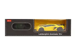 Машинка Rastar Lamborghini Aventador SVJ на управлінні 1:24 жовтий 96100 - мініатюра 5