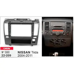 Перехідна рамка Nissan Tiida, Versa Carav 22-209 - мініатюра 7