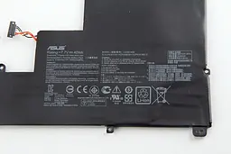 Акумулятор для ноутбука Asus UX390 C23N1606, 5195 mAh (40Wh), 2cell, 7.7V, Li-Po, чорний - мініатюра 3