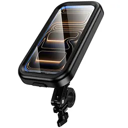 Вело- Мото- тримач Hoco H95 Bendito waterproof Black - мініатюра 3