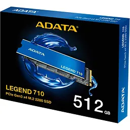 SSD накопичувач ADATA Legend 710 512GB (ALEG-710-512GCS) [135461] - мініатюра 7