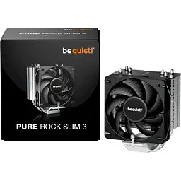 Кулер для процесора Pure Rock Slim 3, Black, 1x100 мм (max 1700 об/мин) PWM be quiet! teh0027909 - мініатюра 6