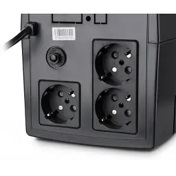Пристрій безперебійного живлення Vinga LCD 1200VA plastic case (VPC-1200P) - мініатюра 5