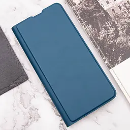 Шкіряний чохол-книжка GETMAN Elegant (PU) для Samsung Galaxy A14 4G/5G Синій - мініатюра 3
