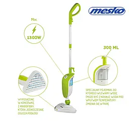 Парова швабра Mesko MS 7020 - мініатюра 8