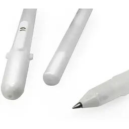 Набір гелевих ручок Sakura Basic White 3 розміри (05-08-10) Білі - мініатюра 3