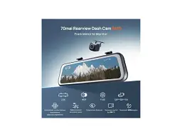 Відеореєстратор-дзеркало 70Mai Dash Cam S410 - мініатюра 3