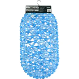 Килимок для ванної Eco Fabric Морська зірка 68х37 см прозоро-синій (6837-006) - мініатюра 4