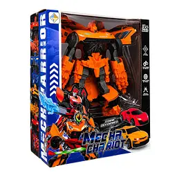 Дитяча іграшка Трансформер HY-3344(Orange) робот 18 см+машина