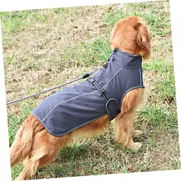 Світловідбивне тепле пальто для собак Derby DJ64 Grey 2XL - мініатюра 4