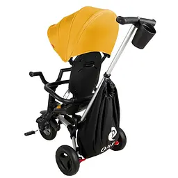 Велосипед складаний триколісний дитячий Qplay Nova+ Rubber Desert Yellow (S700-13Nova+DesertYellow) - мініатюра 4