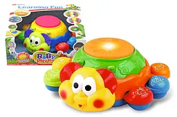 Каталка 35258 "Жучок" озвучена, зі світлом, в коробці р.25x24,5x10 см YG Toys
