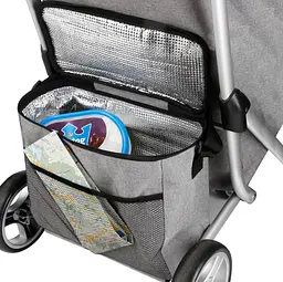 Сумка-візок ShoppingCruiser 3 Wheels 72 Grey (604362) - мініатюра 7
