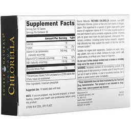 Хлорела Source Naturals Yaeyama Chlorella 200 мг 300 таблеток - мініатюра 2