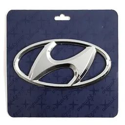 Емблема для Hyundai i20 125 x 64 мм передня