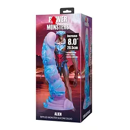 Фалоімітатор Power Monsters Alien, 20.5 см (мульті) - мініатюра 9