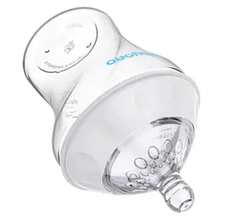Пляшка для годування BabyOno Natural Nursing, повільний потік, 180 мл (1450) - мініатюра 3