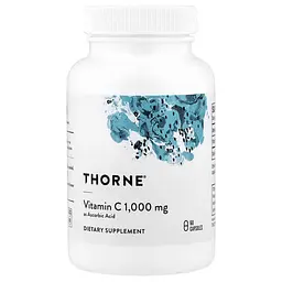 Витамин С Vitamin C 1,000 мг Ascorbic Acid 60 капсул Thorne vit0006299