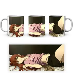 Кухоль GeekLand Steins Gate Брама Штейна Макісе SG 07 330 мл білий - мініатюра 3