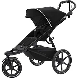 Дитяча коляска Thule Urban Glide 2 Black on Black з люлькою (TH 10101963) - мініатюра 2