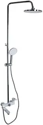 Душова система універсальна Qtap Jay Chrome/White з виливом QTJAY111CRW45555