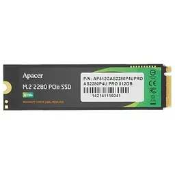 Накопичувач SSD M.2 2280 512GB Apacer (AP512GAS2280P4UPRO-1)