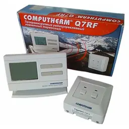 Терморегулятор програмований бездротовий тижневий Computherm Q7RF 30412 - мініатюра 5