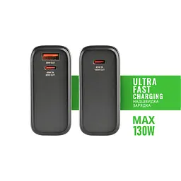 Повербанк 20000mAh Videx VPB-323 130W PD100W + Display (VPB-323-B) - мініатюра 10
