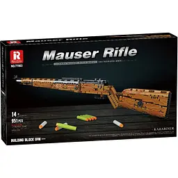 Конструктор Reobrix Карабін Kar98K стріли Nerf (77003) [160363] - мініатюра 3