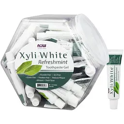 Зубна паста-гель Now Foods Xyli White Refreshmint 40 шт.