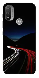 Чохол Demsky Червоно-біла дорога для Motorola Moto E20