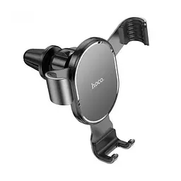 Холдер Hoco CA56 Plus Armor metal gravity car holder Чорний - мініатюра 2